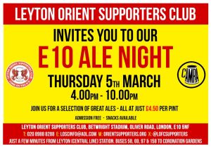 20260305 March Ale Night